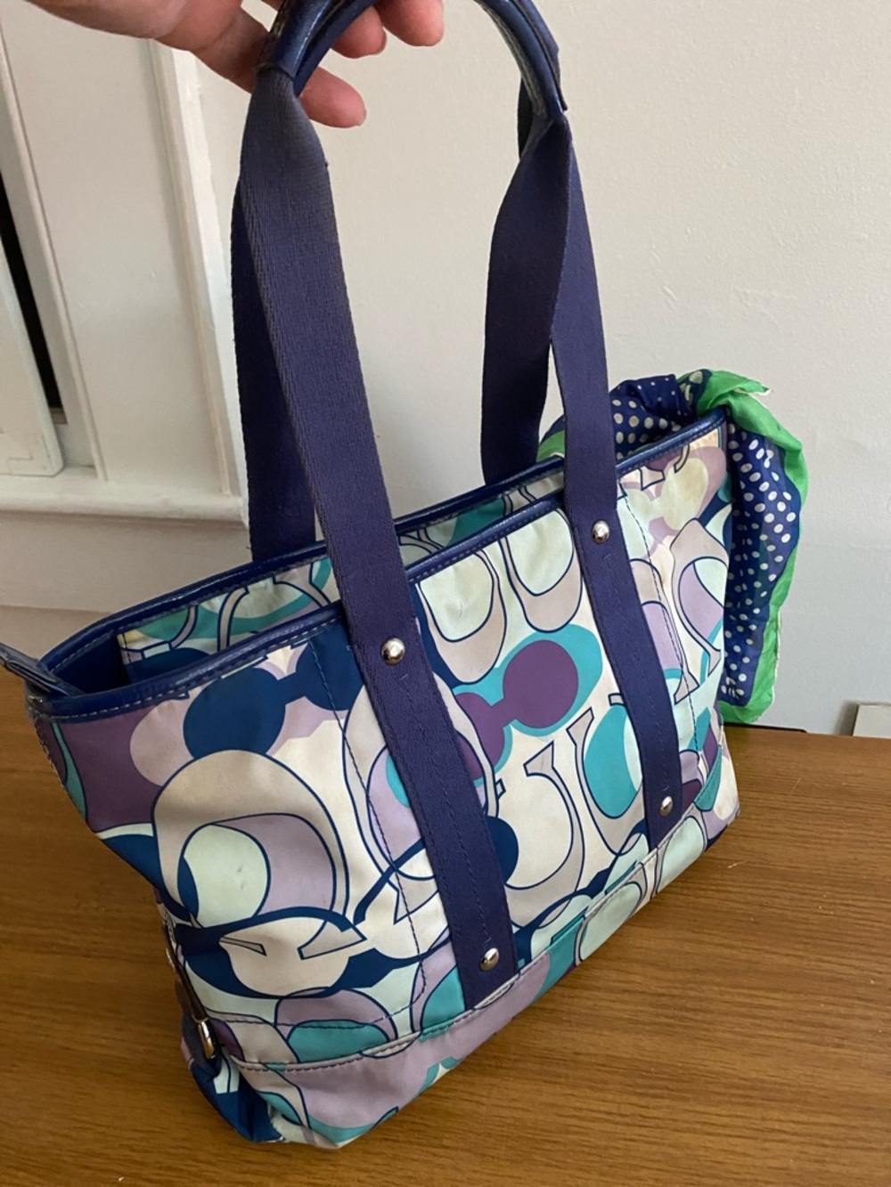 Coach M1163-F17178 shoulder bag or purse 14x9x4,5” - Picture 3 of 17